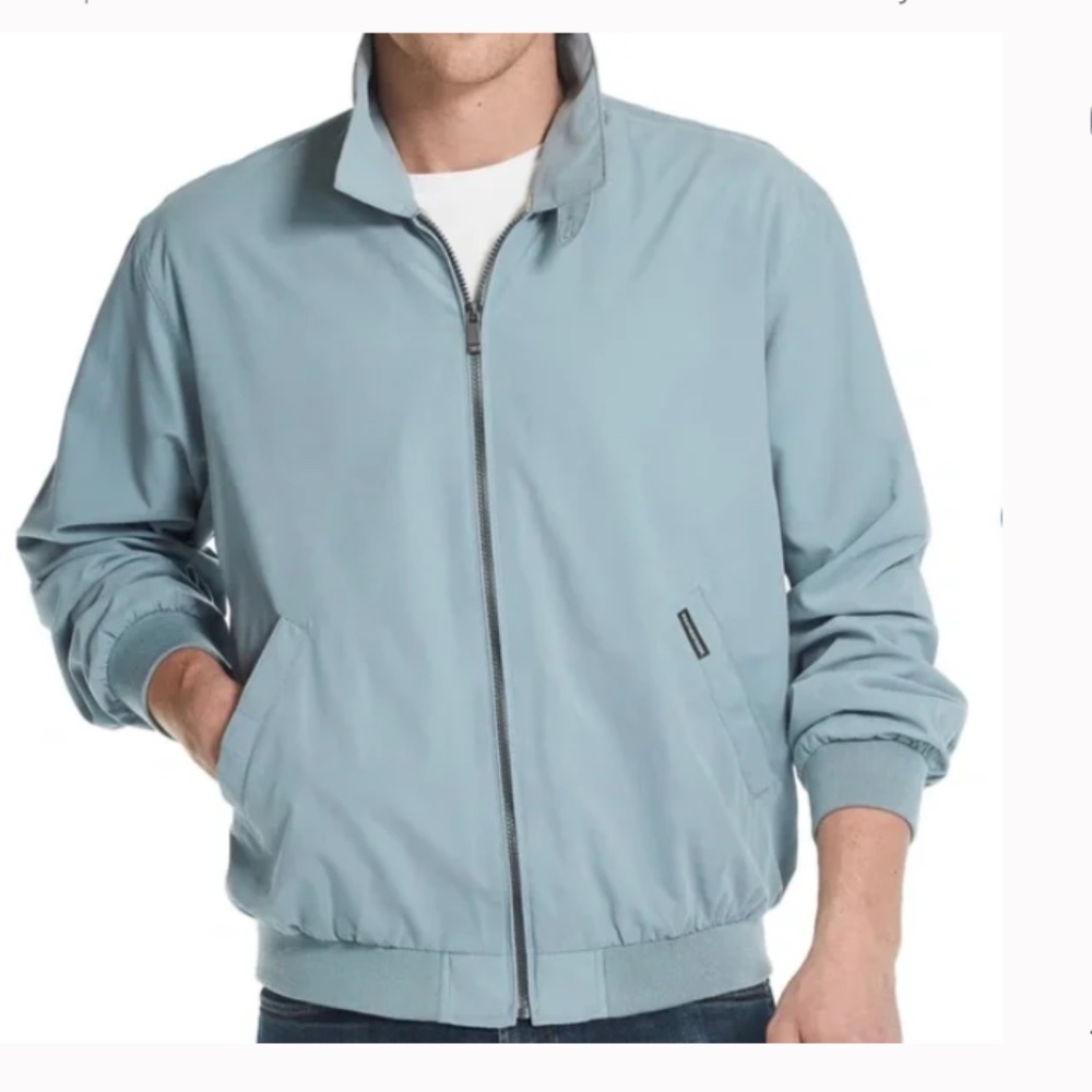 Weatherproof Men’s Microfiber Dusk Blue Bomber Jacket size XXL